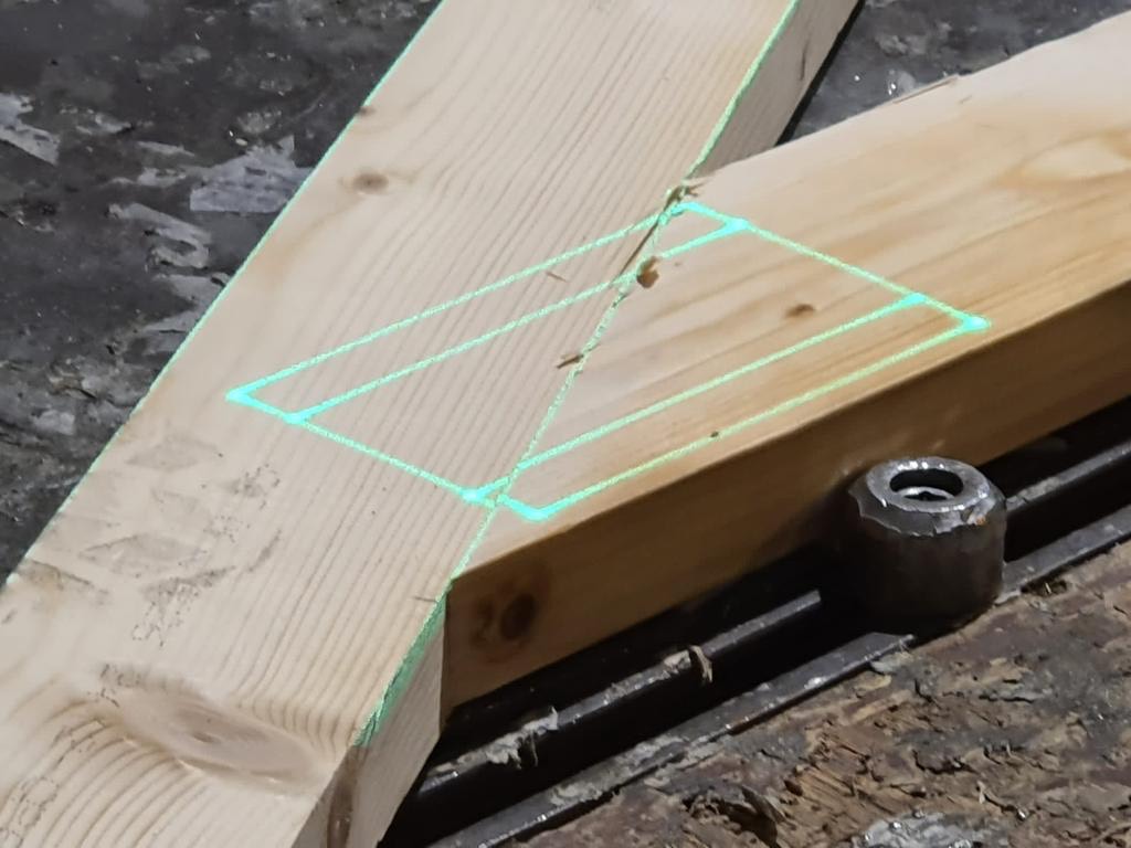 AV Birch Ltd installs three SL Laser Projection Systems for a customer in Northern Ireland