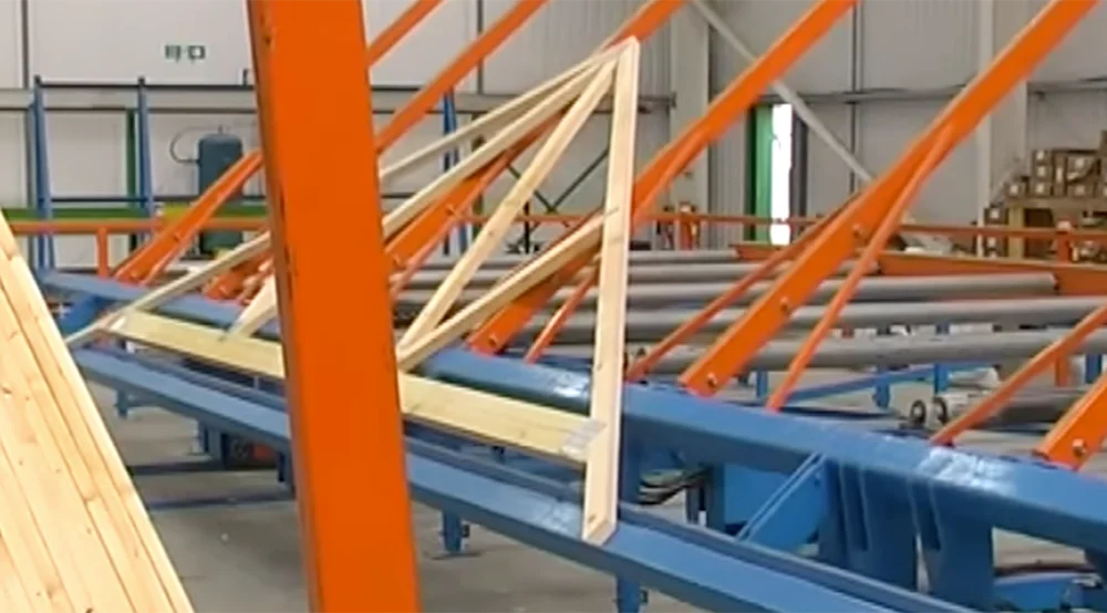 Optional Automated Truss Stacker